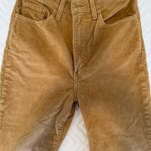 Levi’s rib cage boot cut corduroy pant.